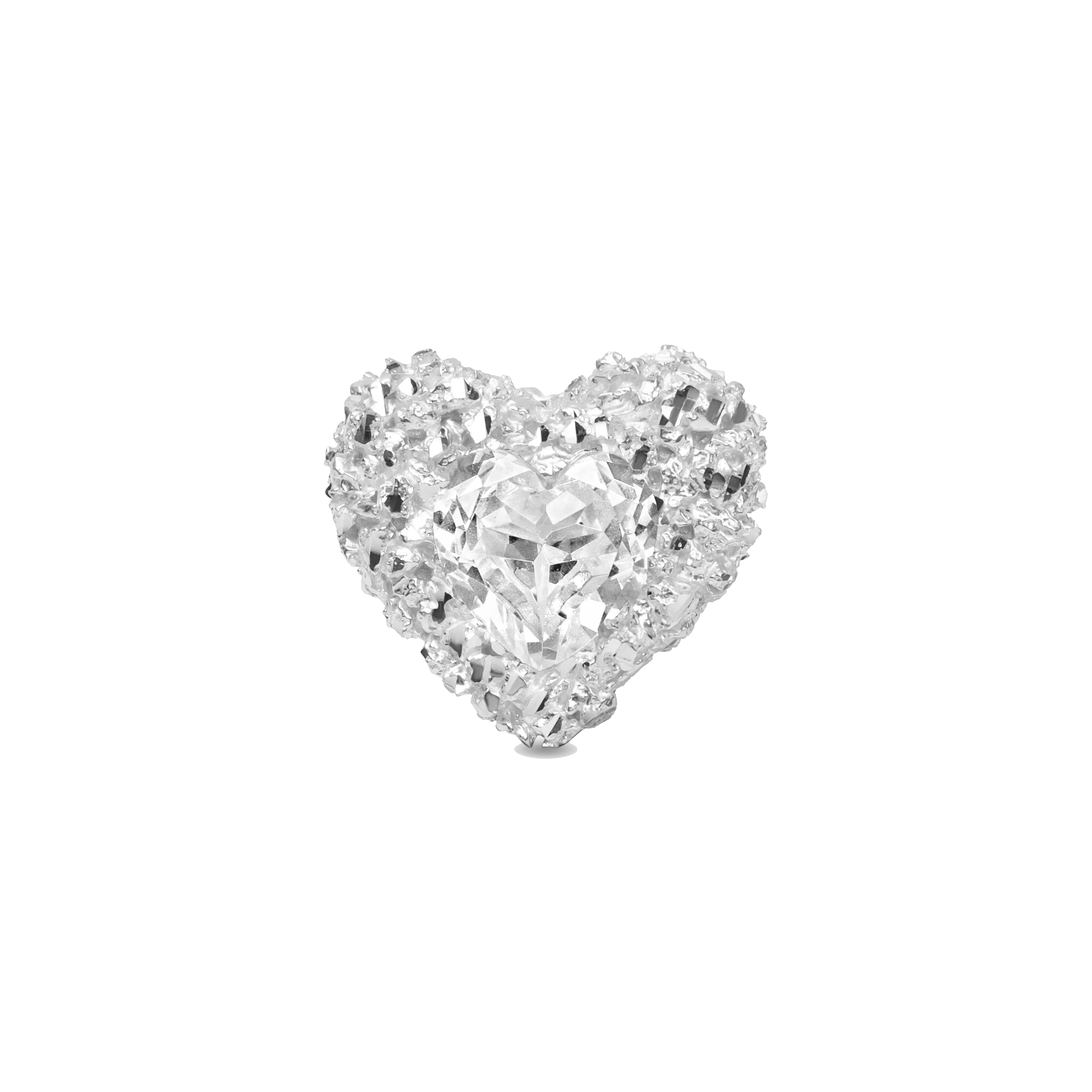 VC117 Heart Cut Ring - Image 2