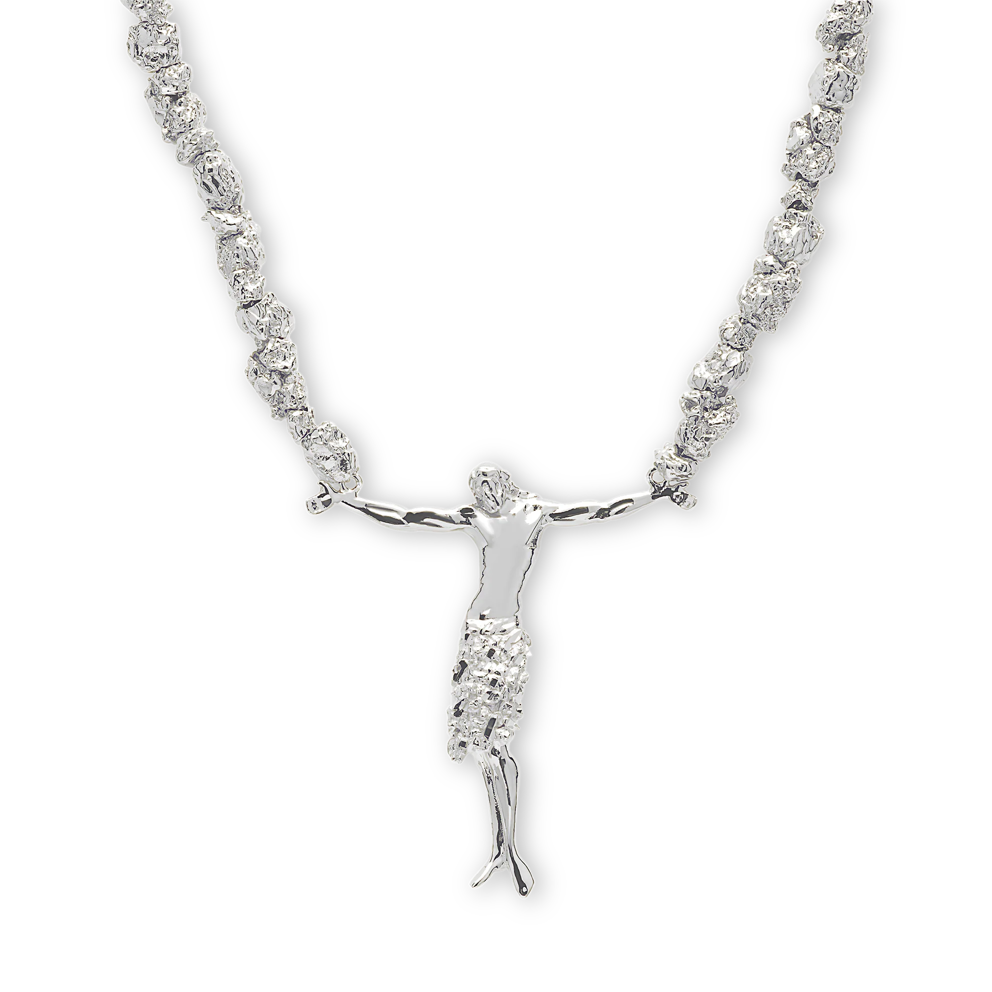 VC018 Crossless Jesus Signature Necklace - Image 3