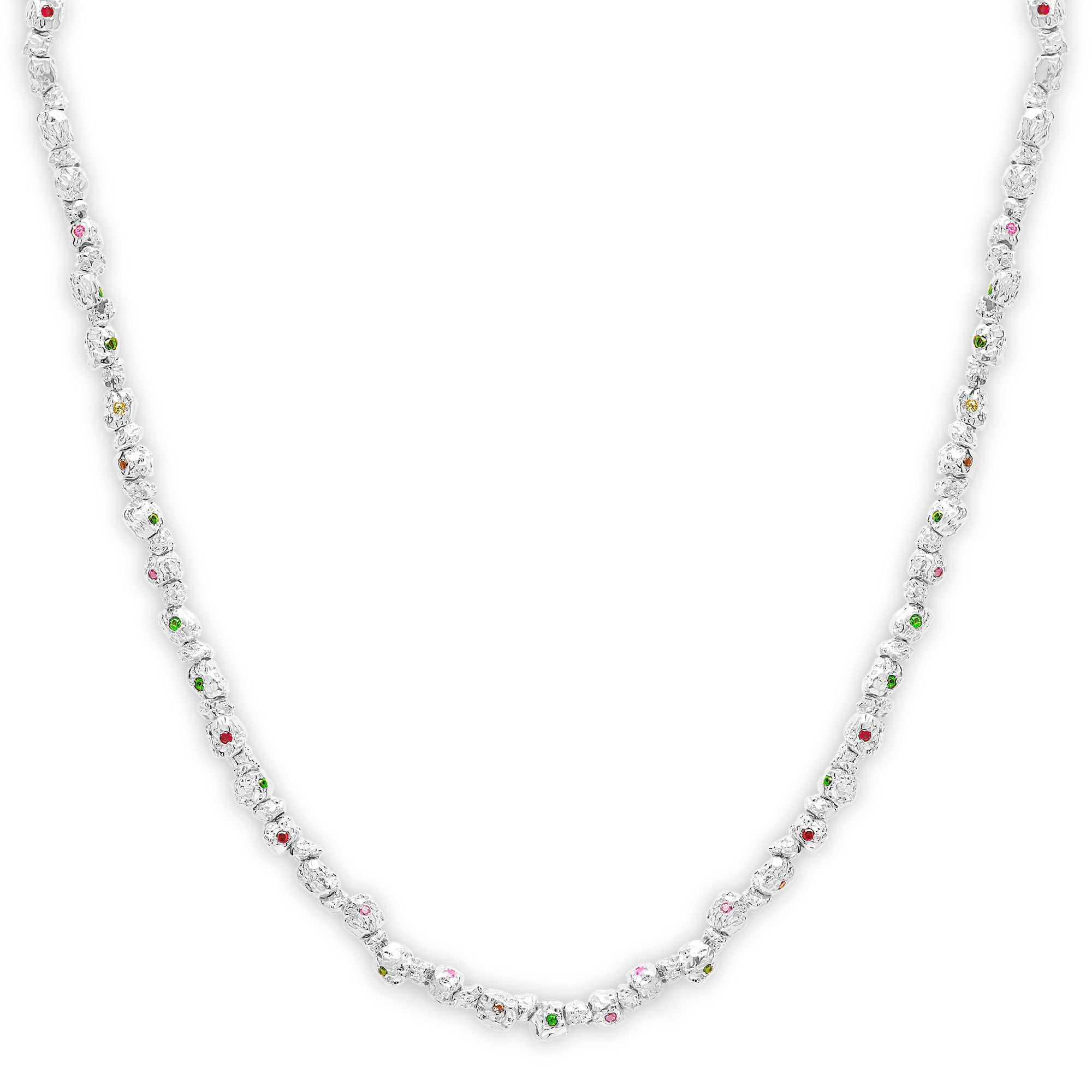 VC025 Signature Gem Stone Necklace - Image 3