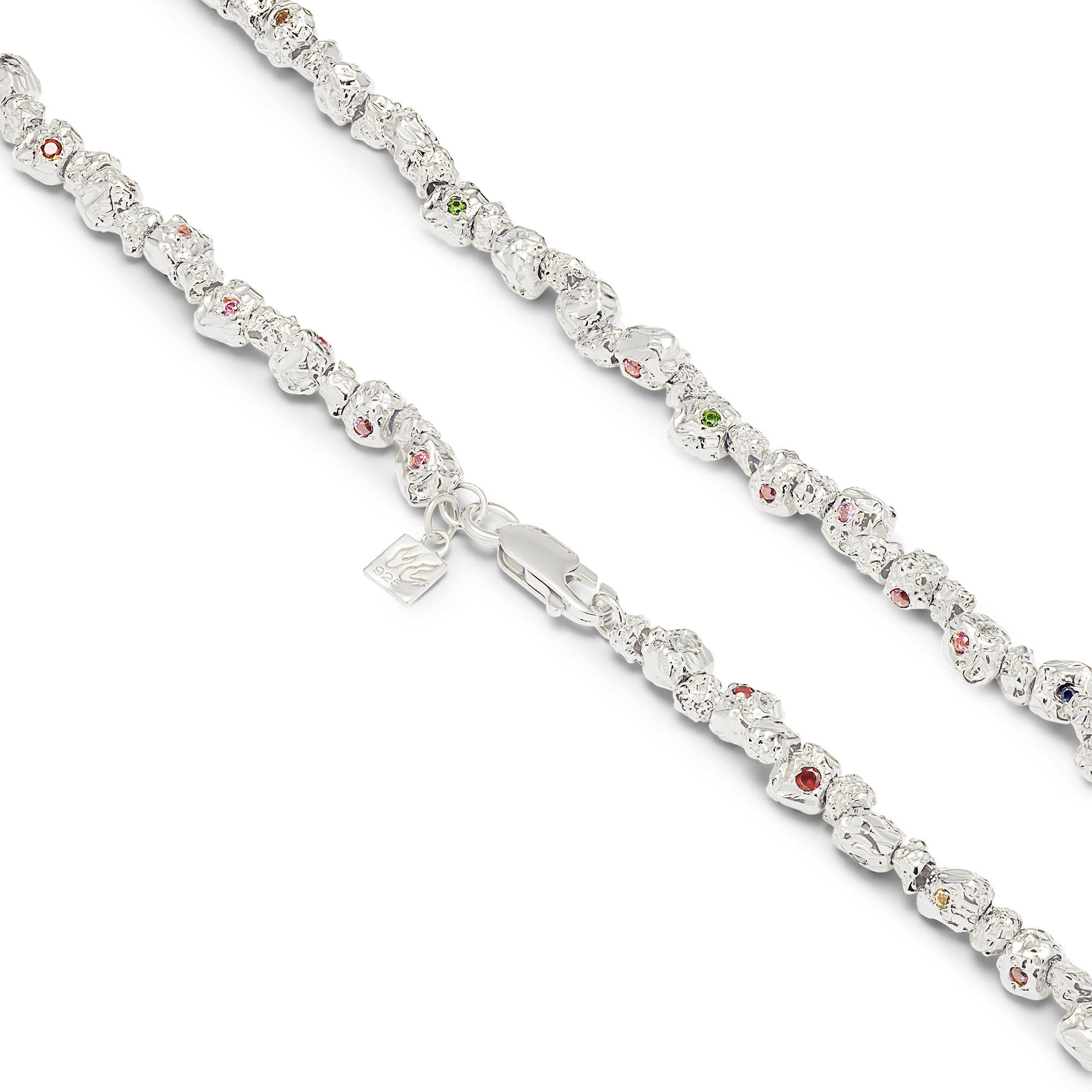 VC025 Signature Gem Stone Necklace - Image 4