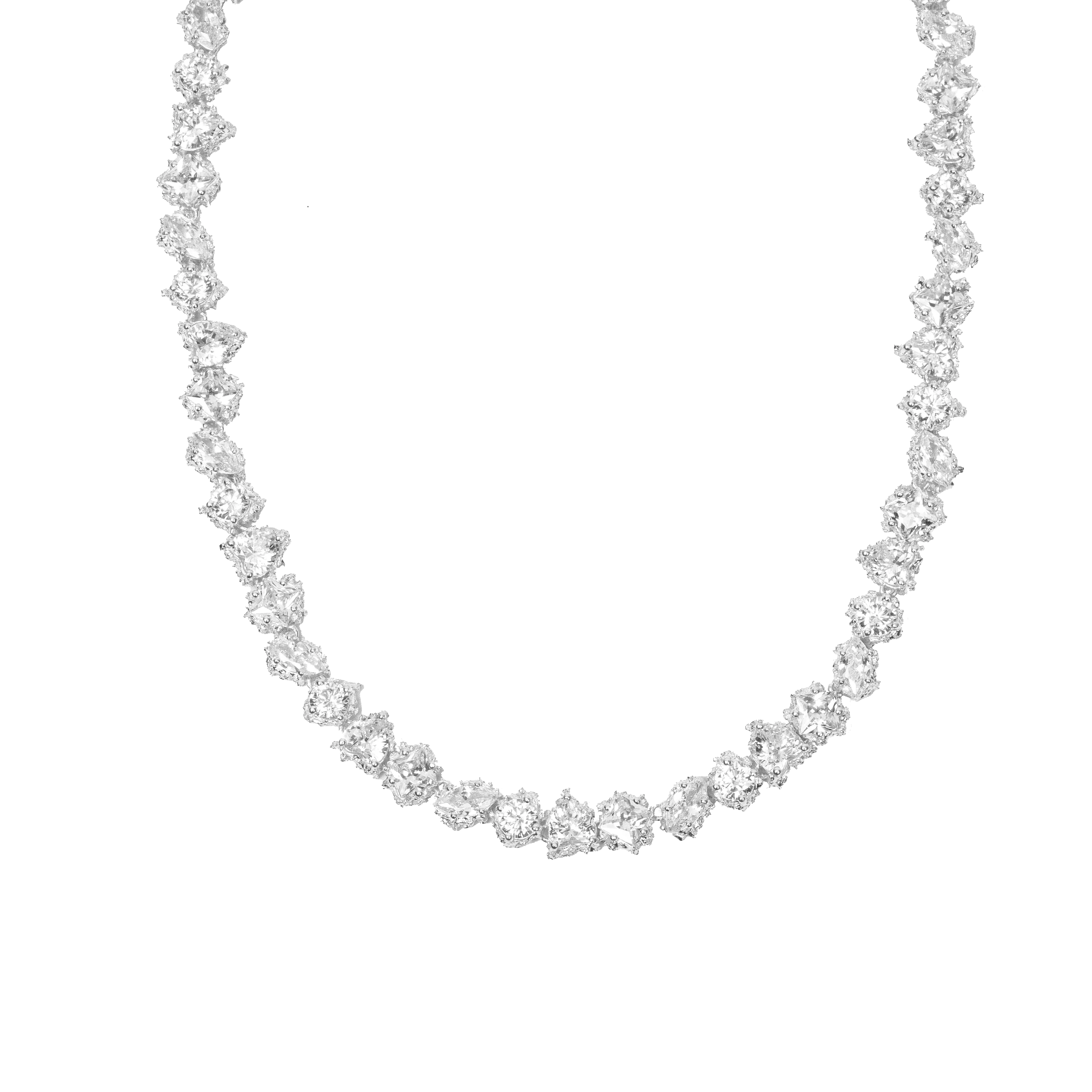 VC115 Multi Cut Necklace - Image 2