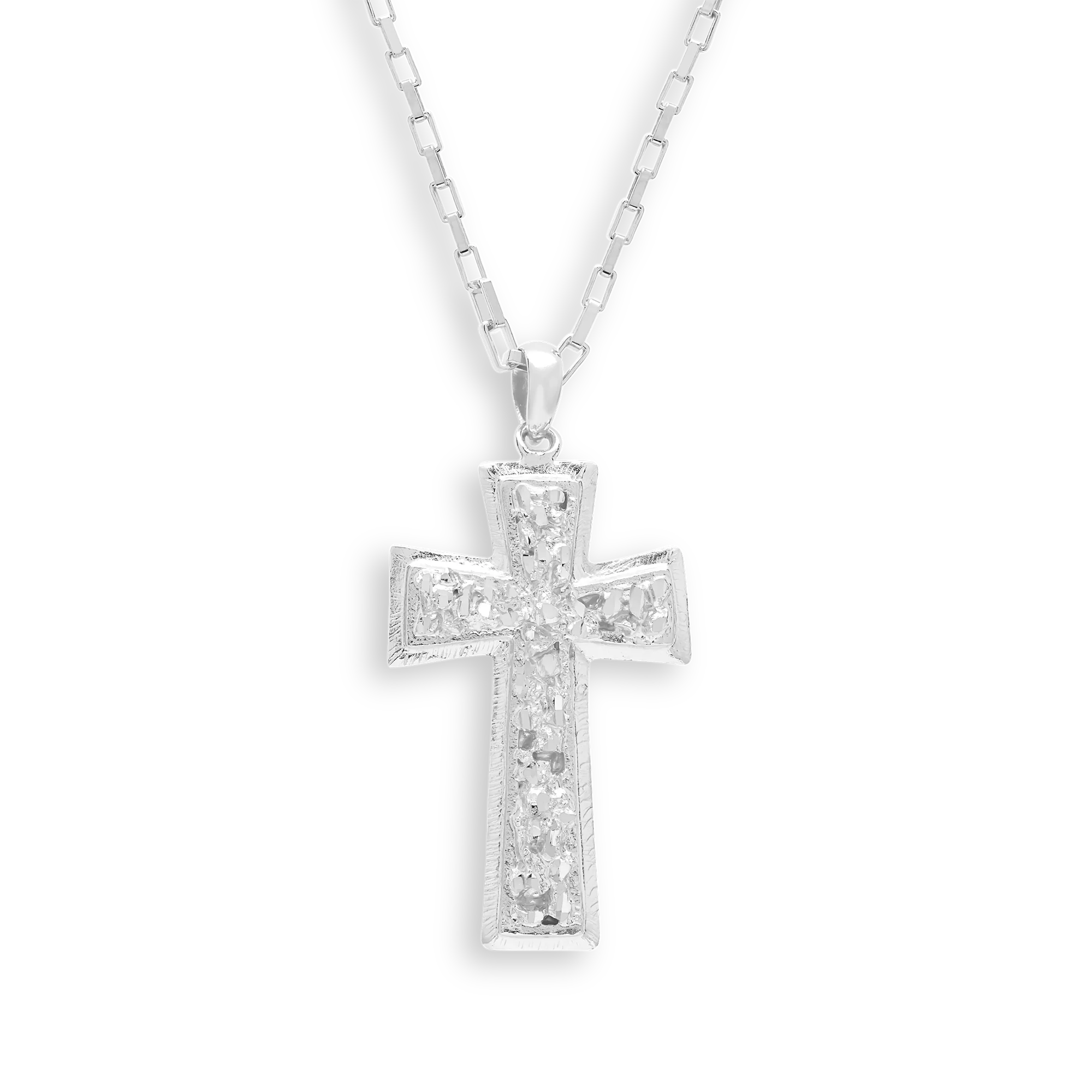 VC027 Signature Cross Pendant Necklace - Image 2