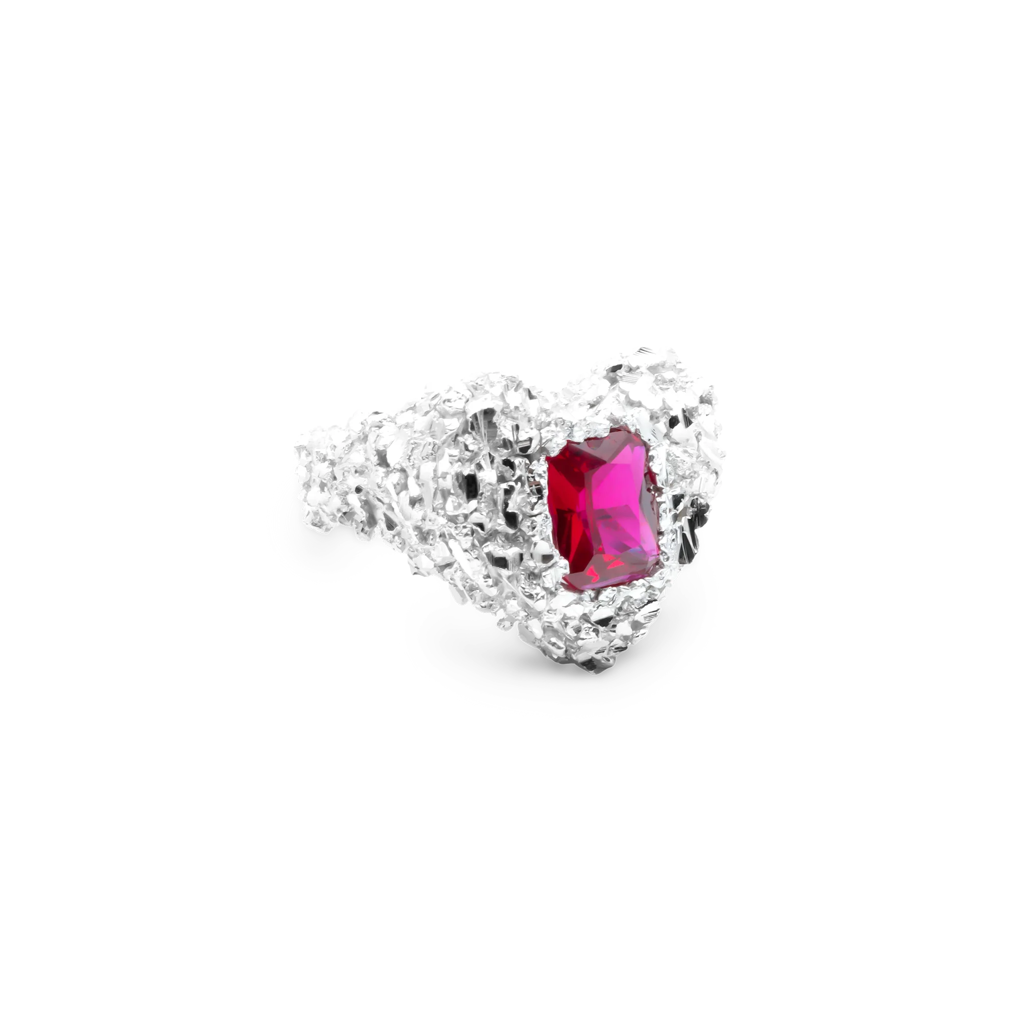 VC032 Emerald Ruby Ring - Image 5