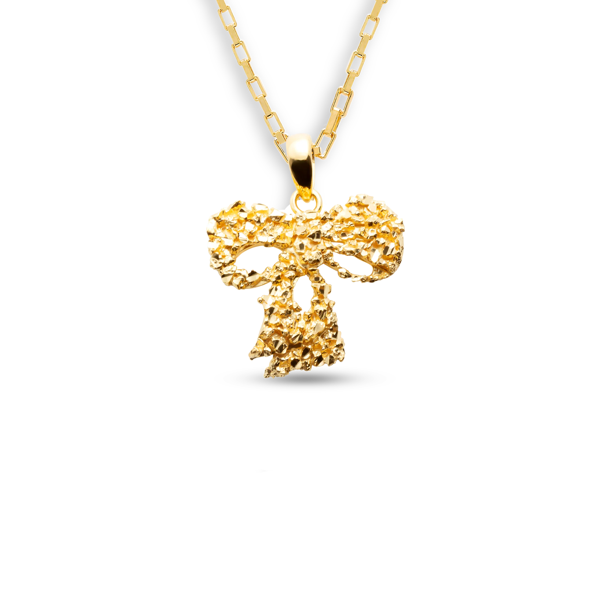 VC045 Signature Bow Pendant Necklace