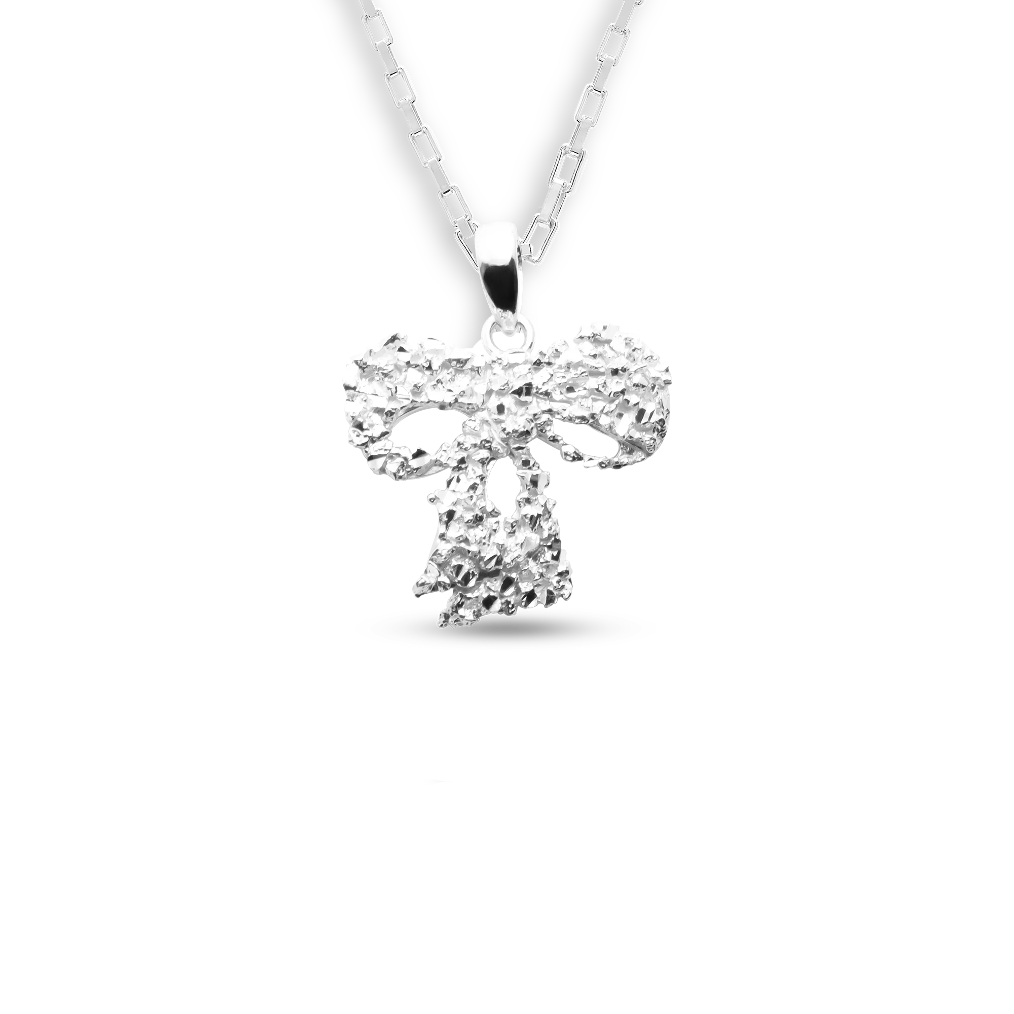 VC045 Signature Bow Pendant Necklace - Image 2