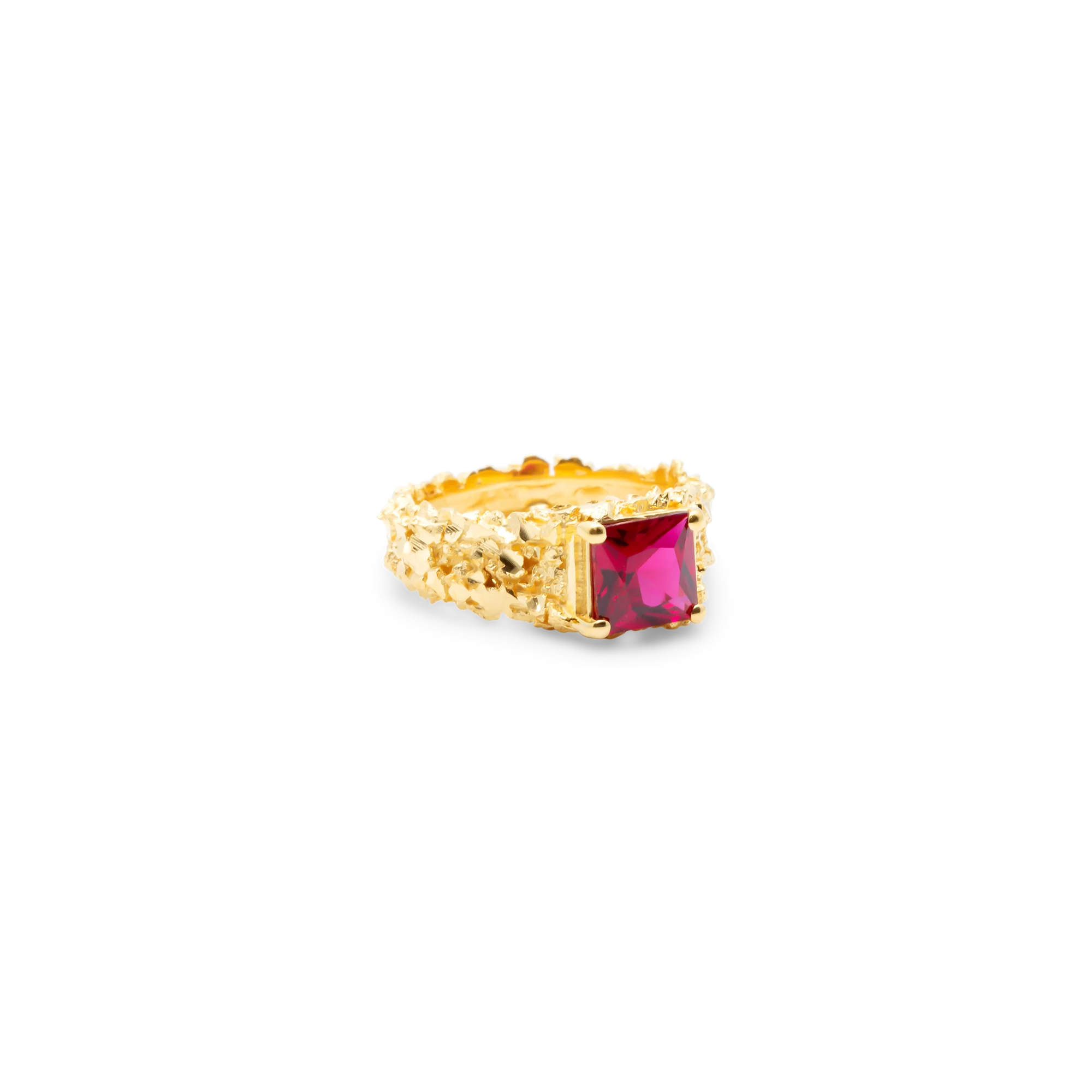 VC048 Ruby Signet Ring - Image 2