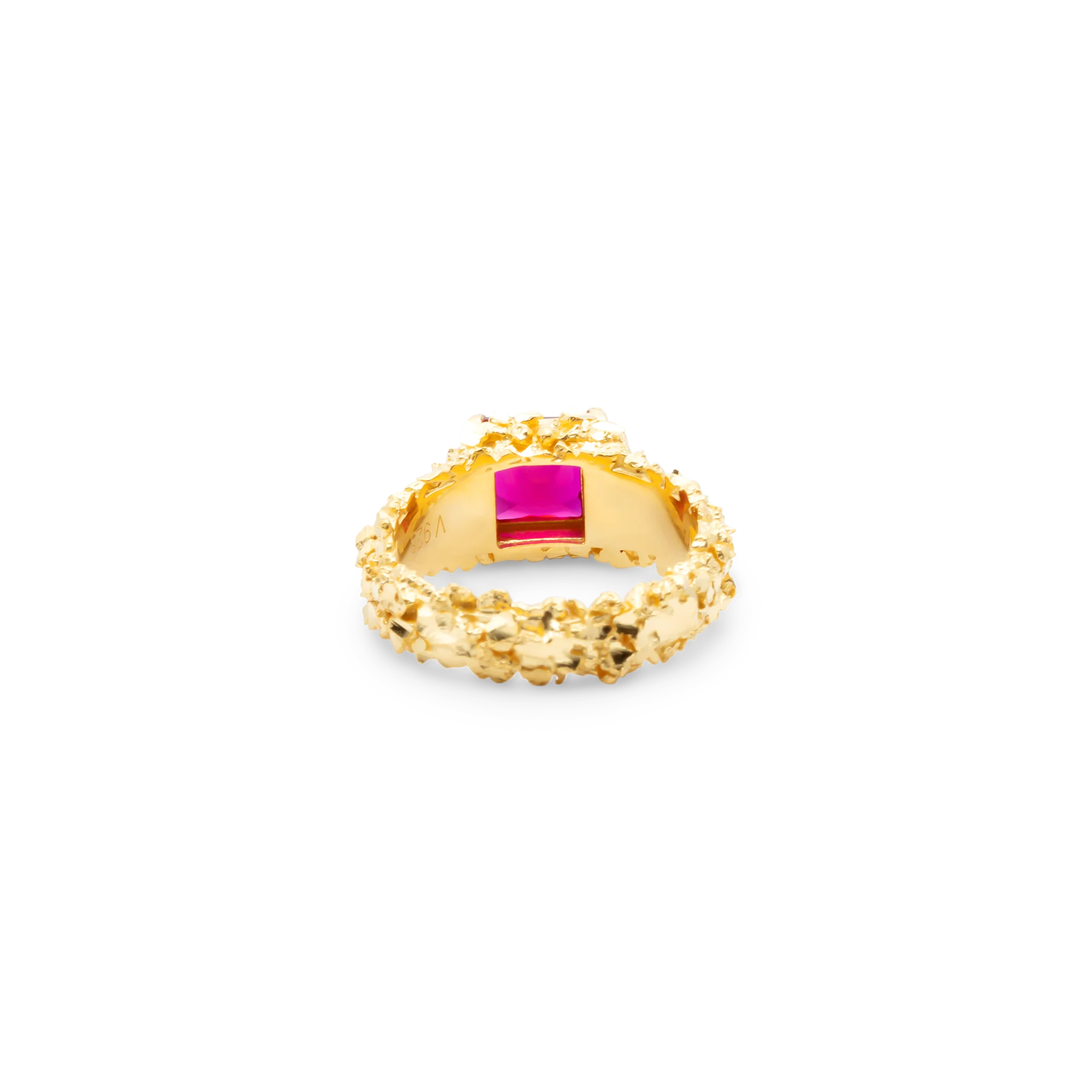 VC048 Ruby Signet Ring - Image 3