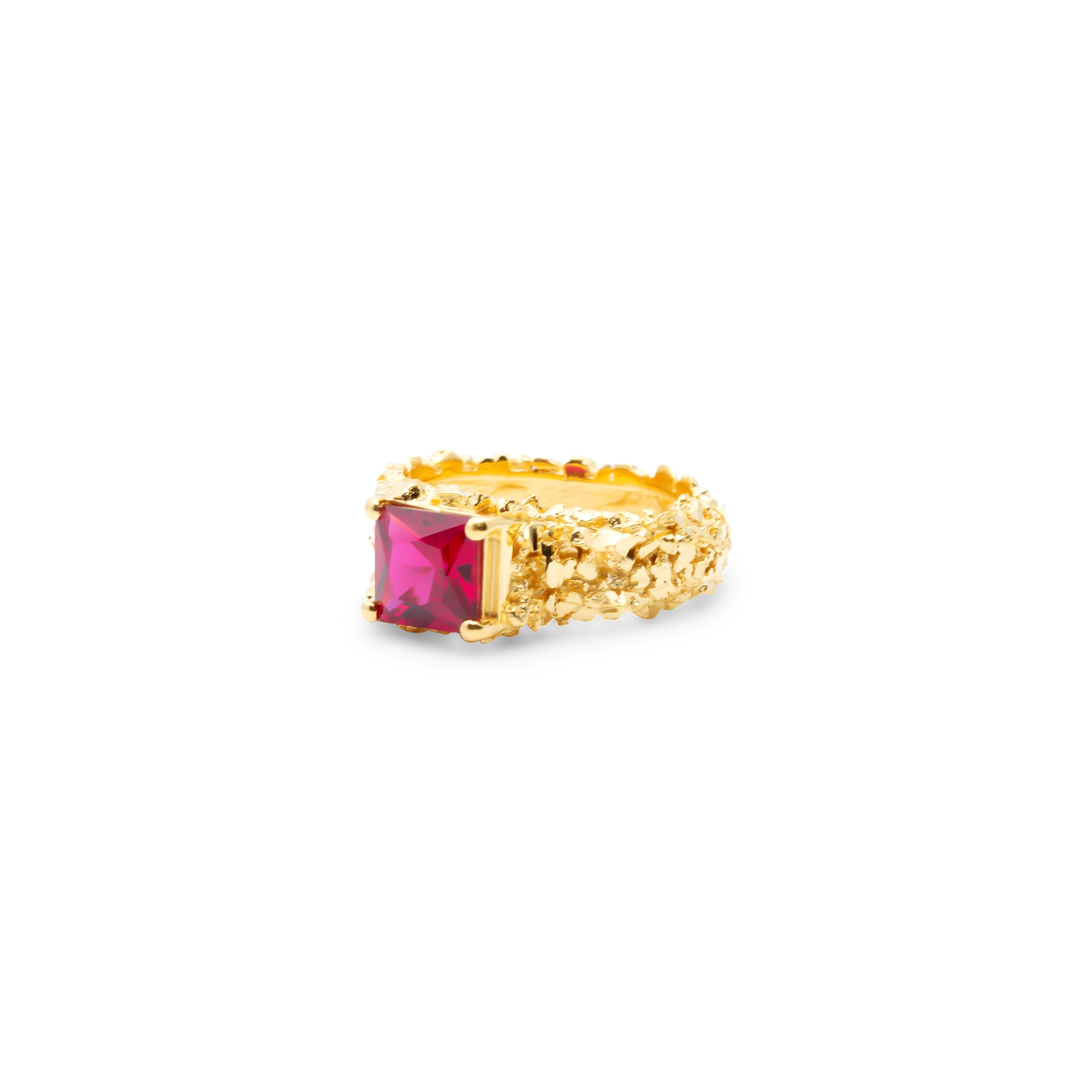 VC048 Ruby Signet Ring - Image 4