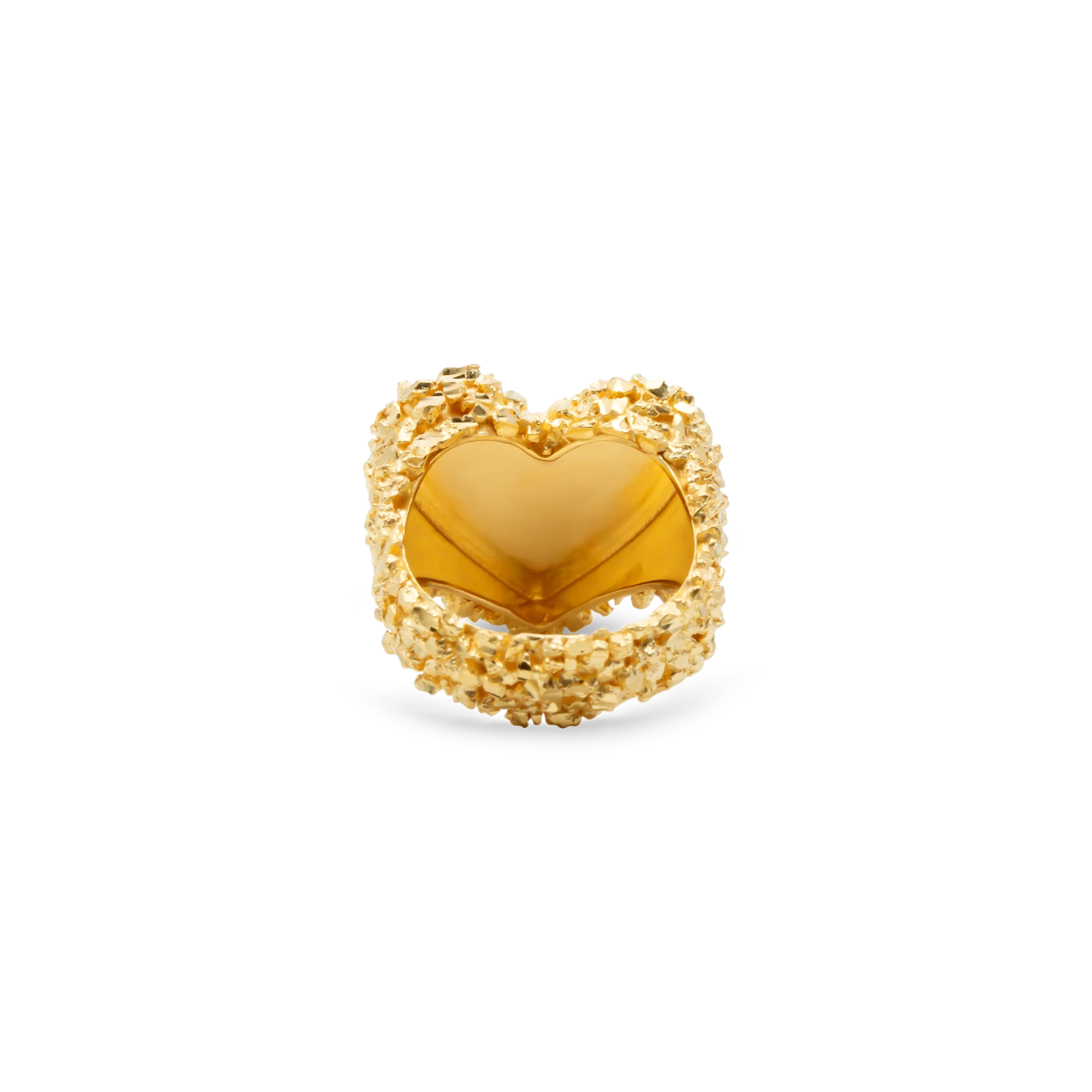 VC055 Signature Puffed Heart Ring - Image 3