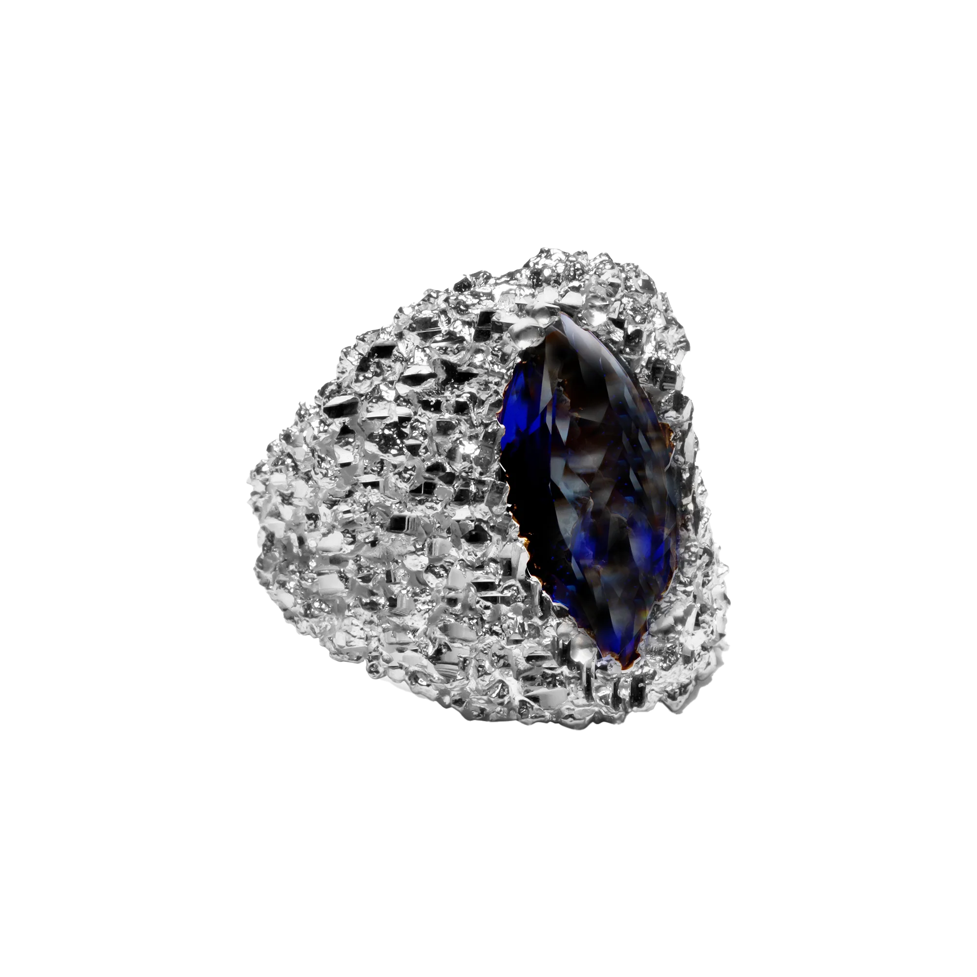 VC068 Sapphire Marquise Ring - Image 2