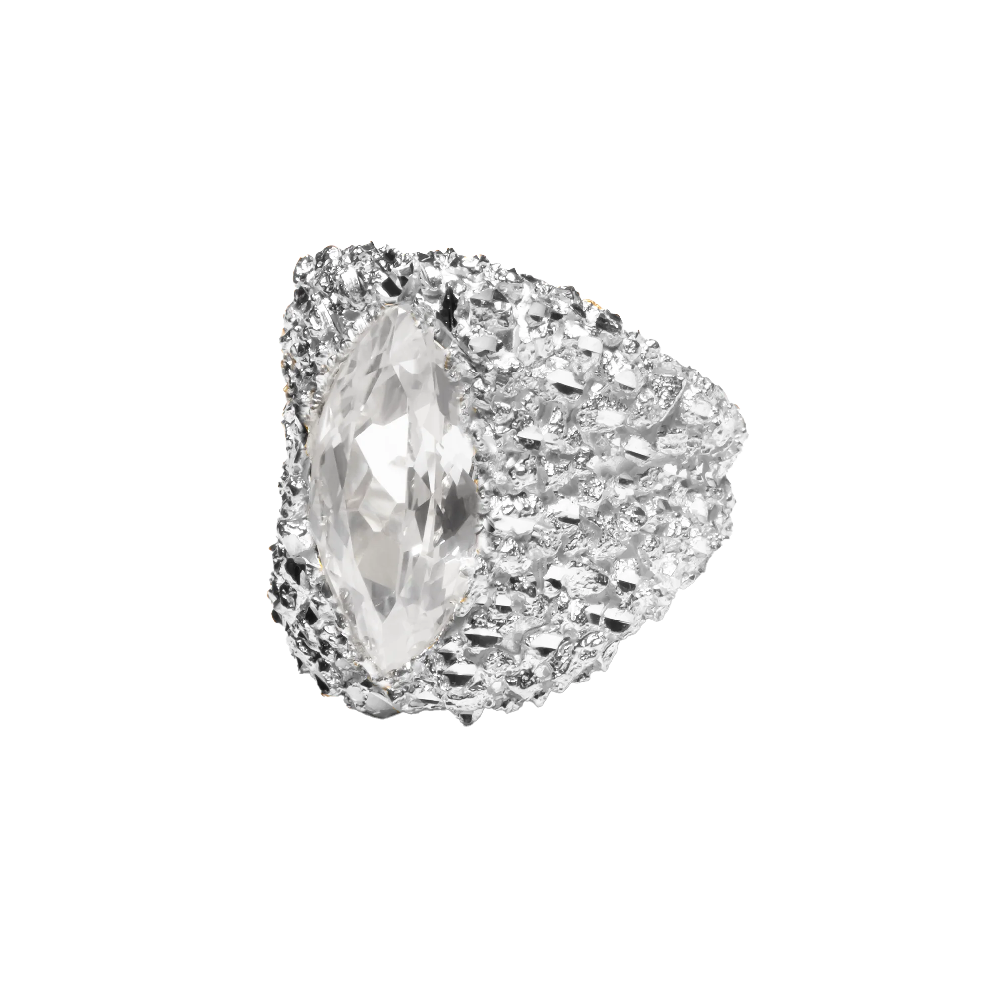 VC069 Crystal Marquise Ring - Image 2