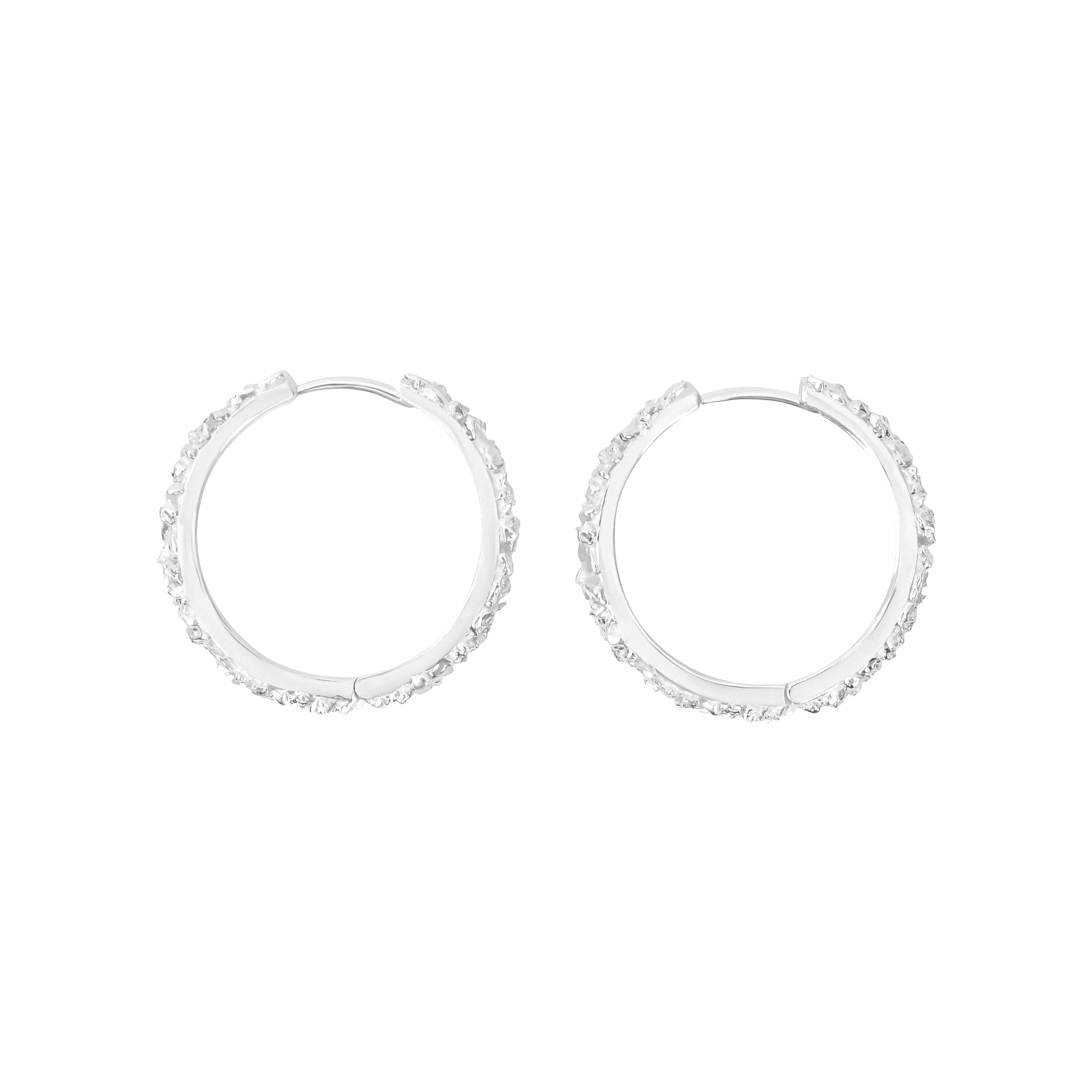 VC086 Small Huggie Hoop - Image 3