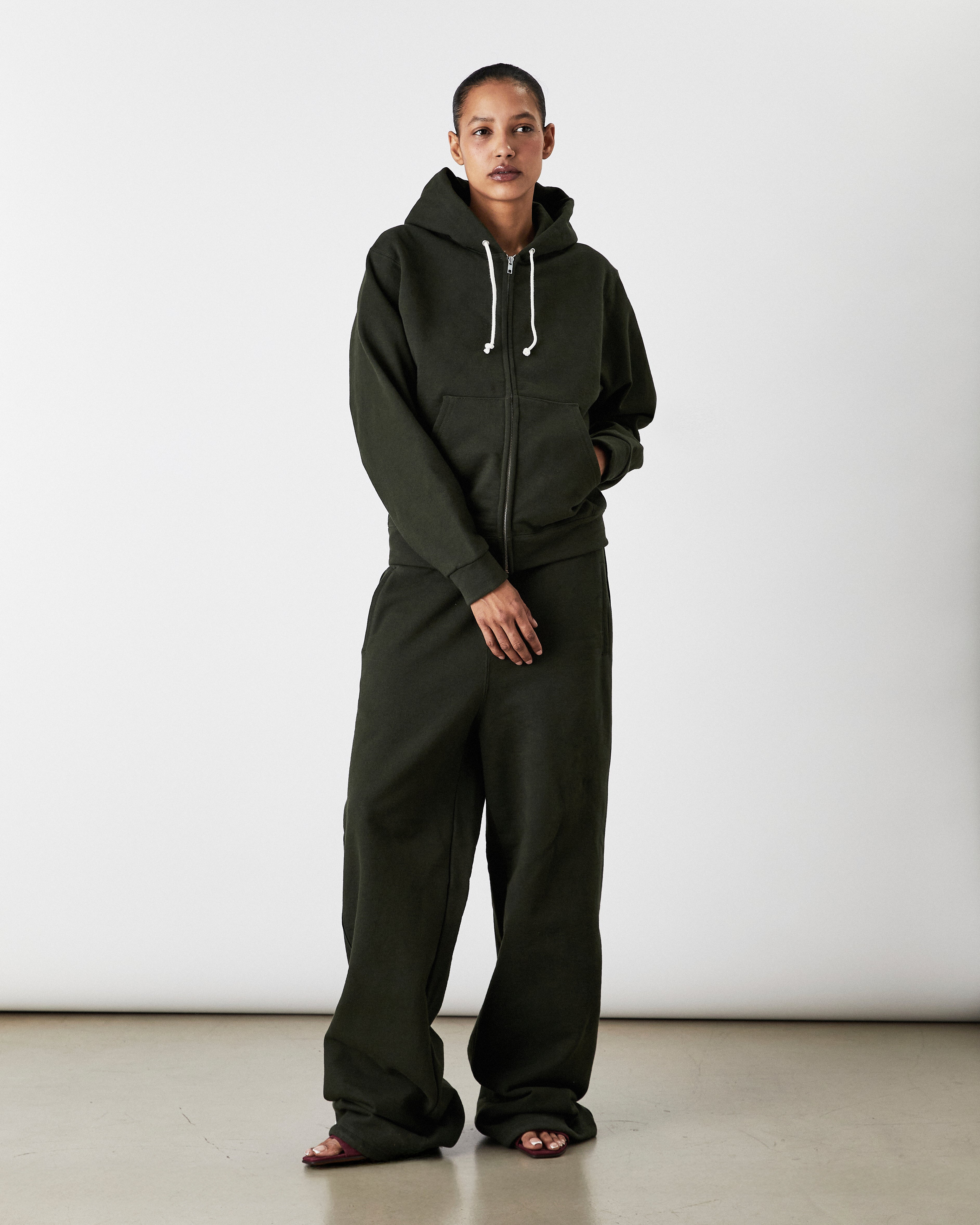 VCH001 PARK GREEN HOODIE - Image 3