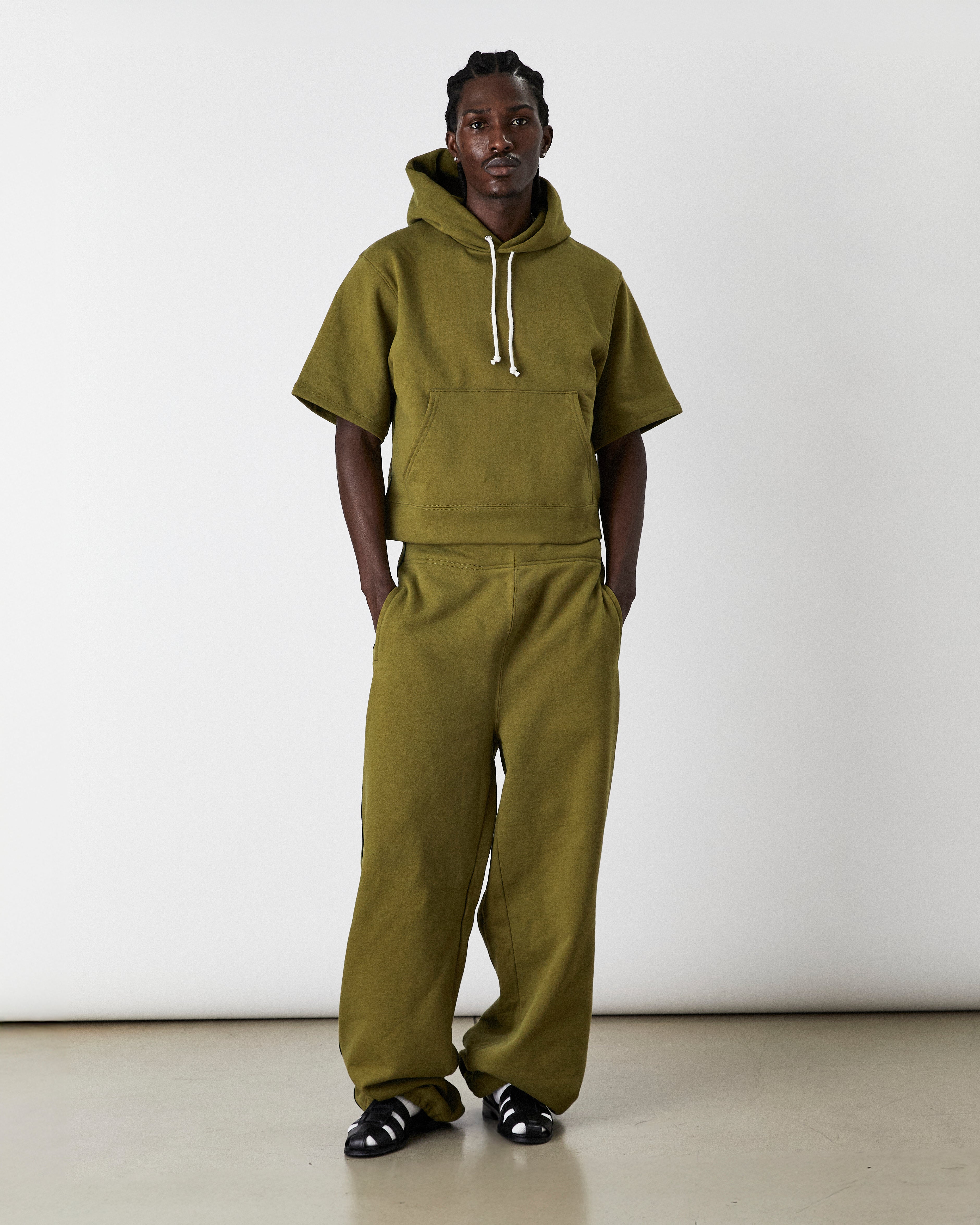VCH002 OLIVE BRANCH SHORT SLEEVE HOODIE - Image 3